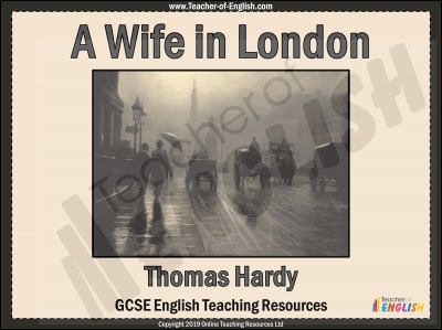 A Wife in London Teaching Resources